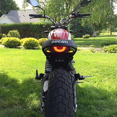 Ducati Scrambler Classic Fender Eliminator / Tail Tidy with Turn Signals - Image 5
