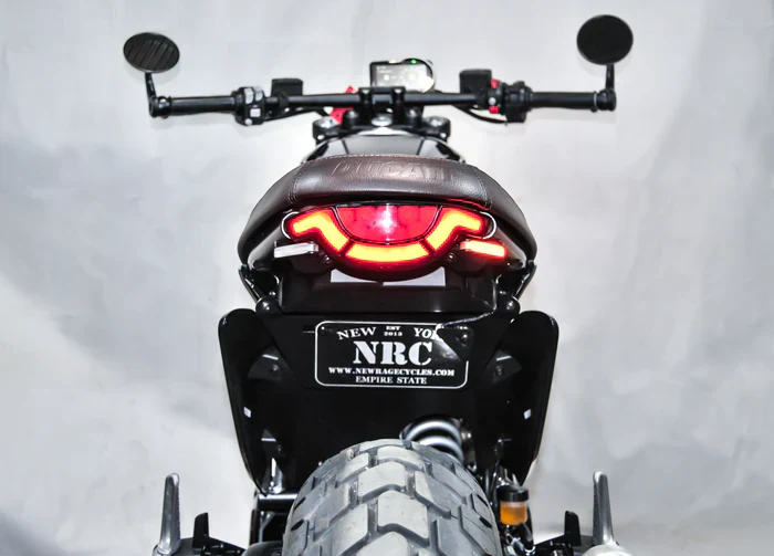 2023-2026 Ducati Scrambler Full Throttle (Next Gen) Fender Eliminator / Tail Tidy with LED Turn Signals - Image 2