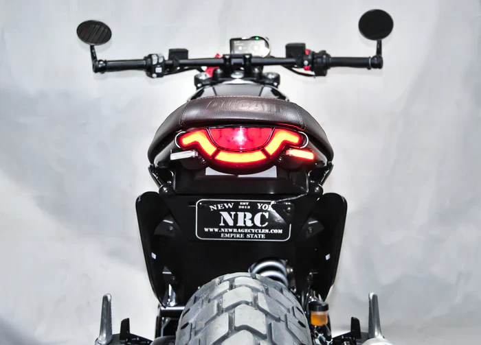 2023-2026 Ducati Scrambler Icon (Next Gen) Fender Eliminator / Tail Tidy with LED Turn Signals - Image 2