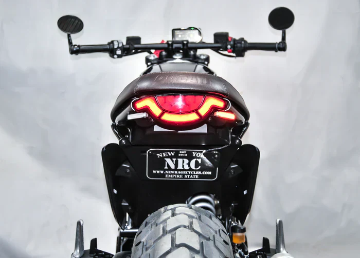 2023-2026 Ducati Scrambler Nightshift (Next Gen) Fender Eliminator / Tail Tidy with LED Turn Signals - Image 2