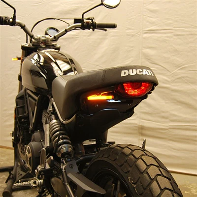 Ducati Scrambler Sixty2 Tail Tidy with LED Turn Signals by New Rage Cycles - Image 2