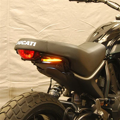 Ducati Scrambler Sixty2 Tail Tidy with LED Turn Signals by New Rage Cycles - Image 3