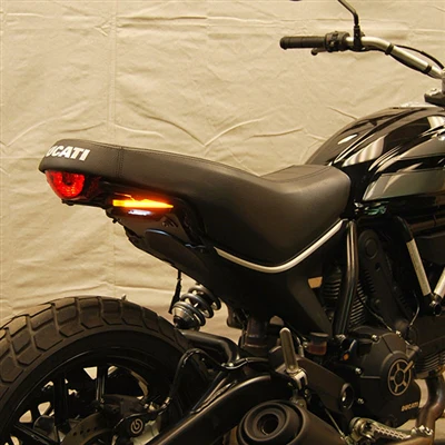 Ducati Scrambler Sixty2 Tail Tidy with LED Turn Signals by New Rage Cycles - Image 5