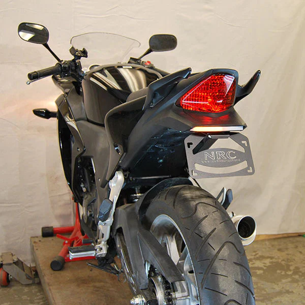 2011-2023 Honda CBR300R Fender Eliminator / Tail Tidy with Integrated Turn Signals - Image 2