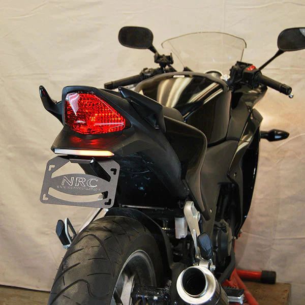 2011-2023 Honda CBR300R Fender Eliminator / Tail Tidy with Integrated Turn Signals - Image 4