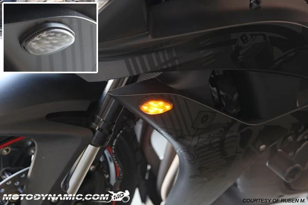 2003-2026 Honda CBR600RR Flush Mount LED Front Turn Signals - Image 5