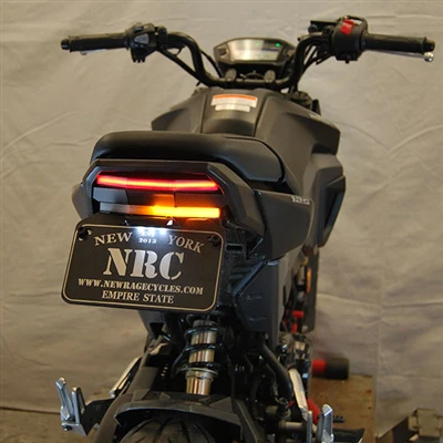 2013-2019 Honda Grom Fender Eliminator Kit / Tail Tidy with LED Tail Light and Turn Signals - Image 2