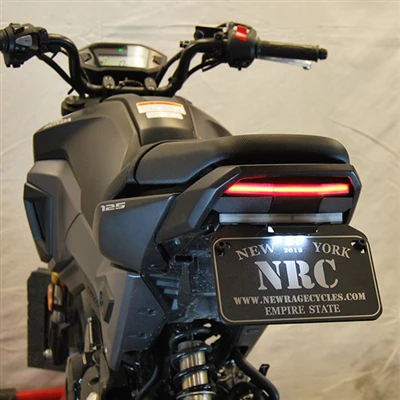 2013-2019 Honda Grom Fender Eliminator Kit / Tail Tidy with LED Tail Light and Turn Signals - Image 5