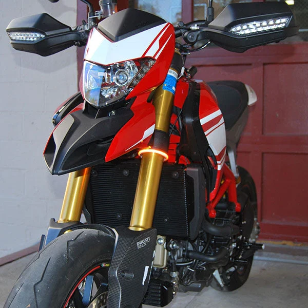 Honda Grom LED Rage 360 Fork Mount LED Turn Signals - Image 4