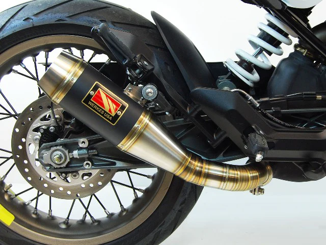 2018-2019 Husqvarna Svartpilen 401 Slip on Exhaust - Image 3