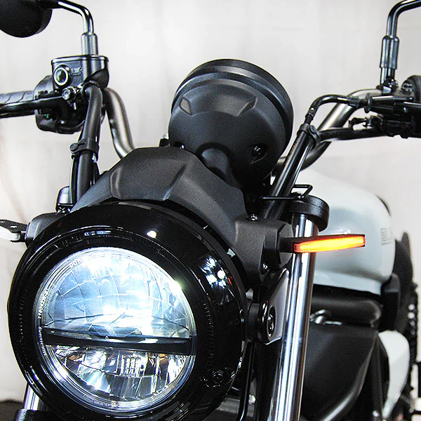 2024-2026 Kawasaki Eliminator 450 LED Front Turn Signals by New Rage Cycles