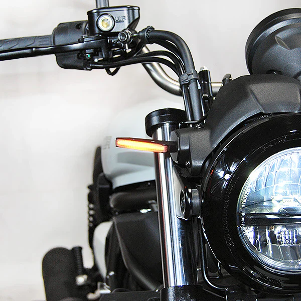 2024-2026 Kawasaki Eliminator 450 LED Front Turn Signals by New Rage Cycles - Image 2