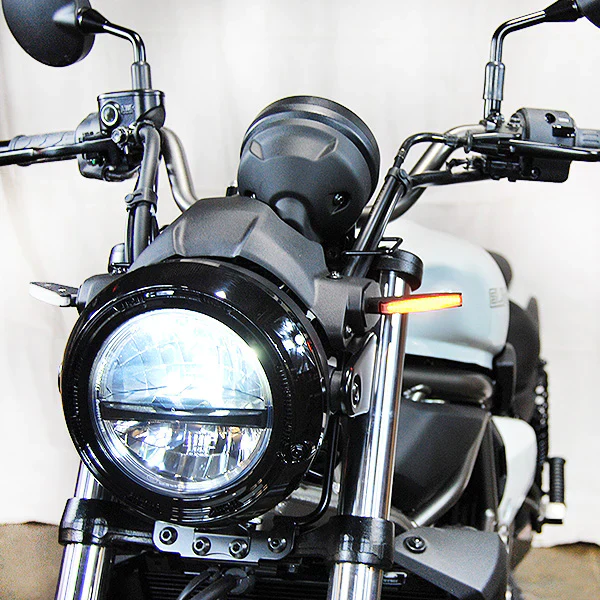 2024-2026 Kawasaki Eliminator 450 LED Front Turn Signals by New Rage Cycles - Image 4
