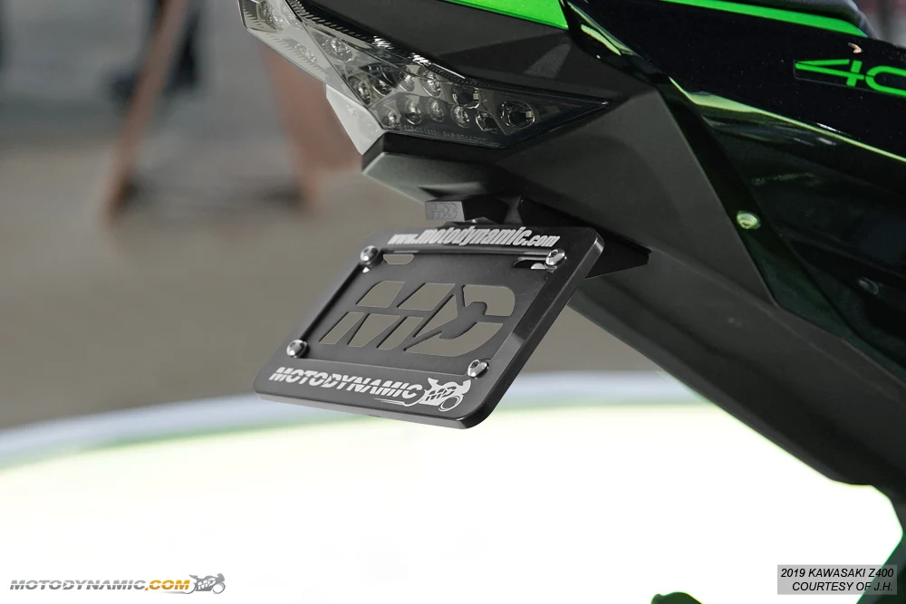 2018-2024 Kawasaki Ninja 400 Tail Tidy / Fender Eliminator - Image 2
