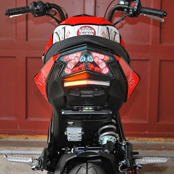 2016-2023 Kawasaki Z125 Fender Eliminator / Tail Tidy by New Rage Cycles