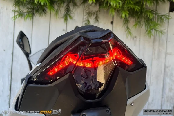 2024-2026 Kawsaki Ninja 500 (SE) Integrated Tail Light - Image 4