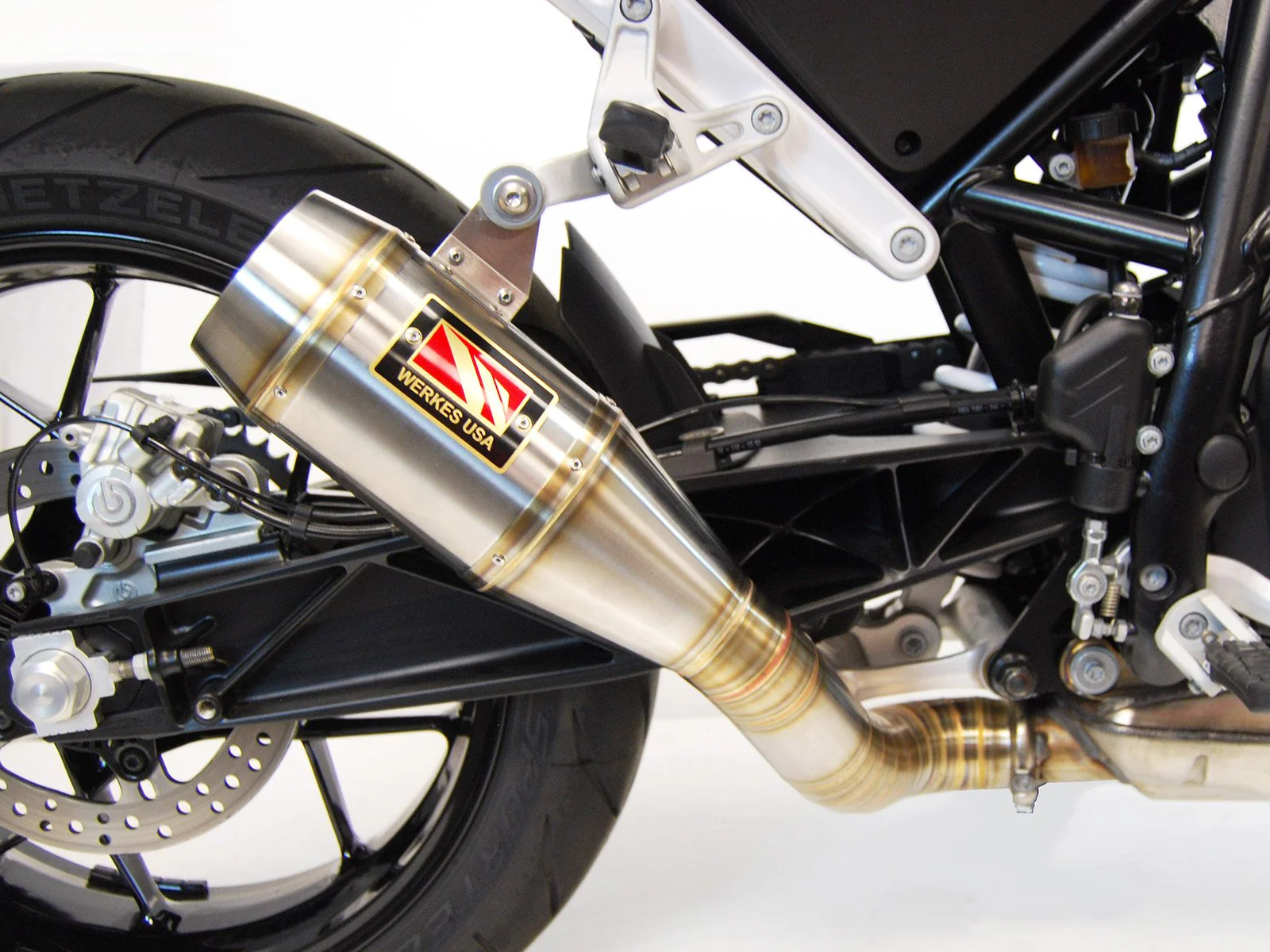 KTM 690 Duke Slip-On Exhaust - Image 2
