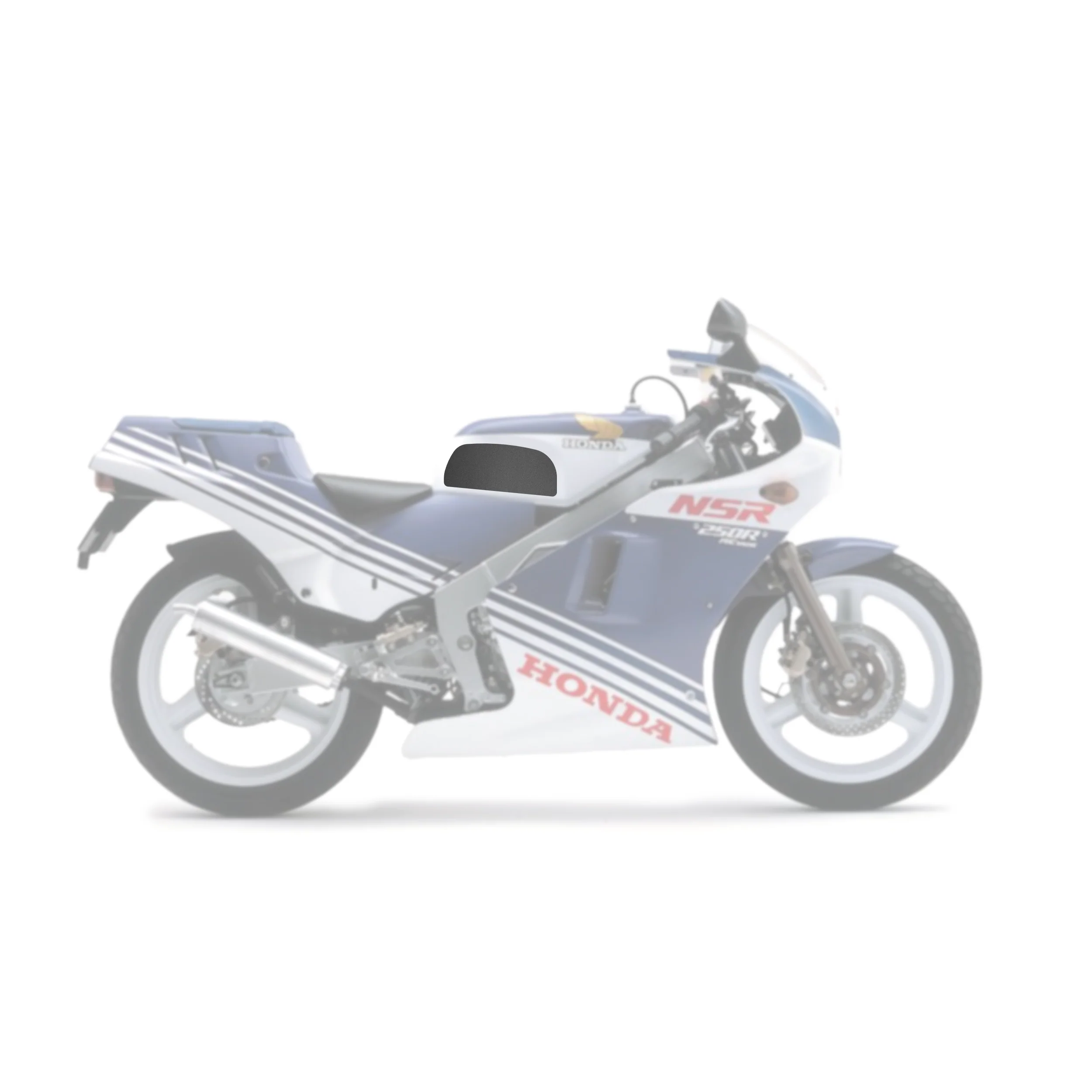 (MC16) Honda NSR250R 1987 Tank Pads - Image 2