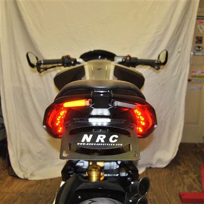2012-2018 MV Agusta Dragster 800 Fender Eliminator Kit / Tail Tidy with LED Turn Signals - Image 3