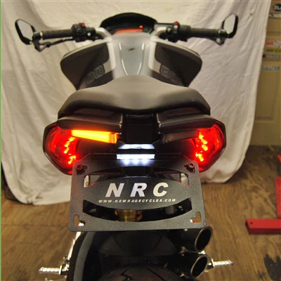 2012-2018 MV Agusta Dragster 800 Fender Eliminator Kit / Tail Tidy with LED Turn Signals - Image 7