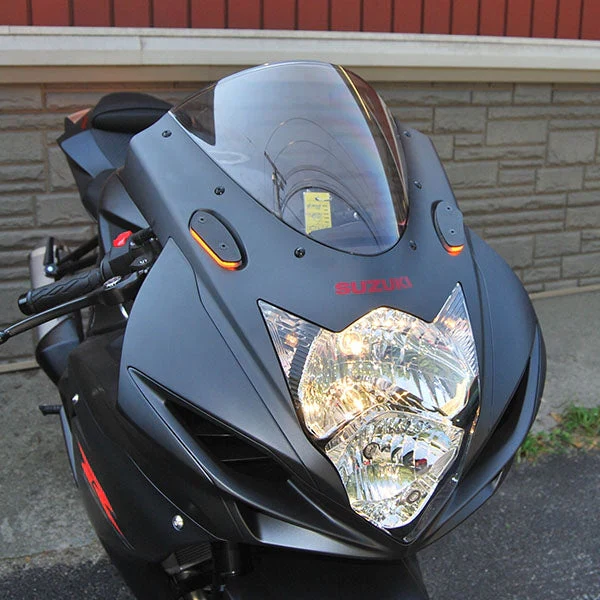 2006-2017 Suzuki GSXR600 Mirror Block Off Turn Signals - Image 2
