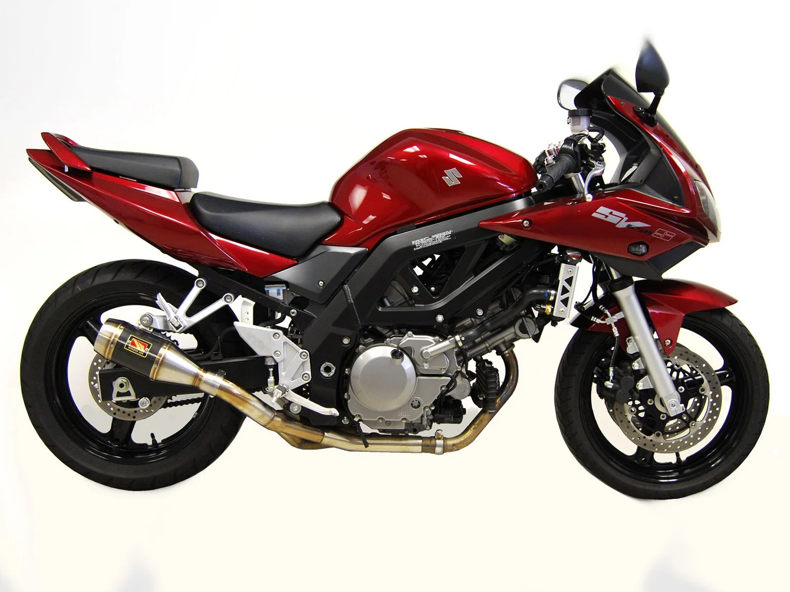 2003-2006 Suzuki SV650 Slip-On Exhaust - Image 3