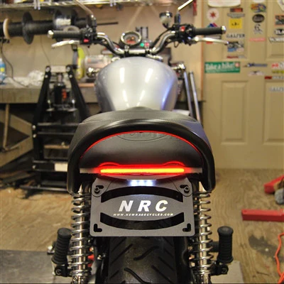 2004-2017 Triumph Bonneville Fender Eliminator / Tail Tidy with Integrated Tail Light - Image 5