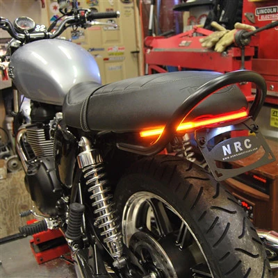 2006-2016 Triumph Scrambler Fender Eliminator Kit / Tail Tidy with Integrated Tail Light - Image 3
