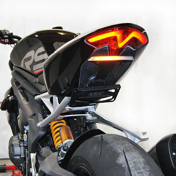 2021-2024 Triumph Speed Triple RS RR 1200 Fender Eliminator / Tail Tidy with LED Turn Signals - Image 2
