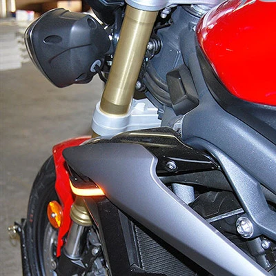 2013-2017 Triumph Street Triple Front LED Turn Signals - Image 3