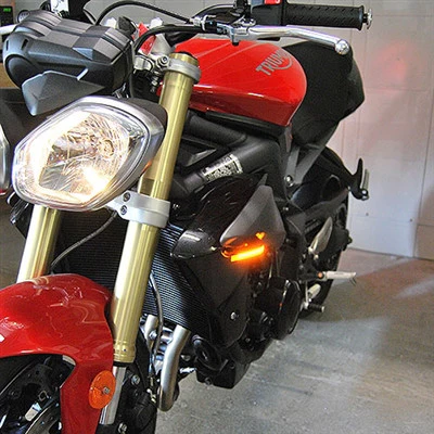 2013-2017 Triumph Street Triple Front LED Turn Signals - Image 4