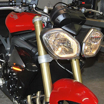 2013-2017 Triumph Street Triple Front LED Turn Signals - Image 5