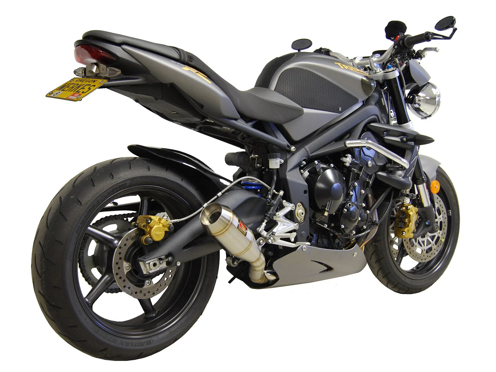 2008-2012 Triumph Street Triple Slip-On Exhaust - Image 3