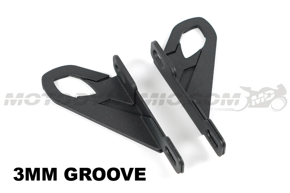 Turn Signal Brackets for Ducati Performance LED Turn Signals (Clamp Around Type) - Image 2