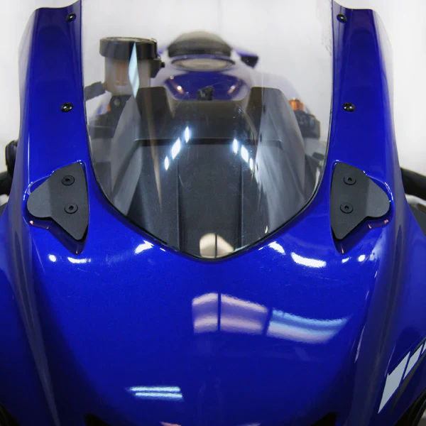 2022-2025 Yamaha R7 Mirror Block Off Plates - Image 3