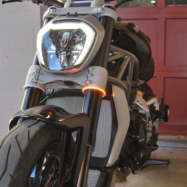 Yamaha XSR900 Rage 360 Fork Mount LED Turn Signals - Image 3